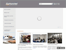 Tablet Screenshot of comunitel.com.ar